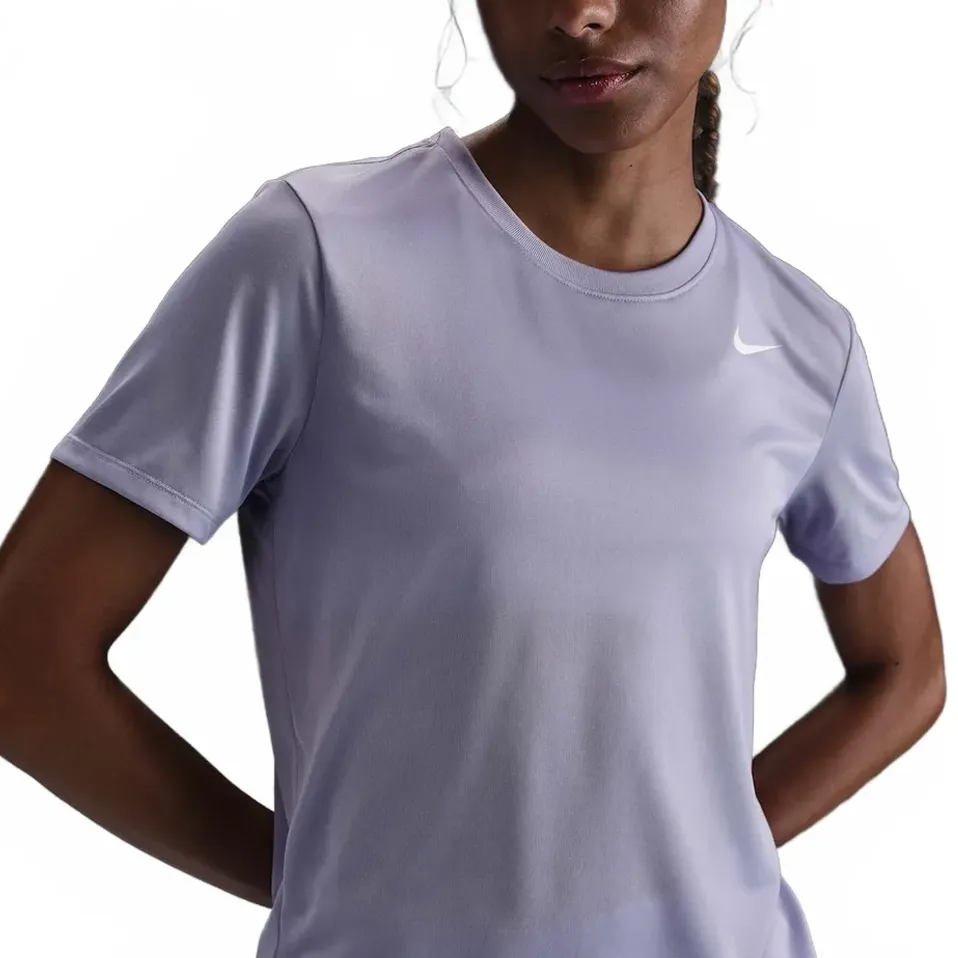 Nike Blusa DX0687-533 F DF TEE RLGD LB Lilas Poliester -4-
